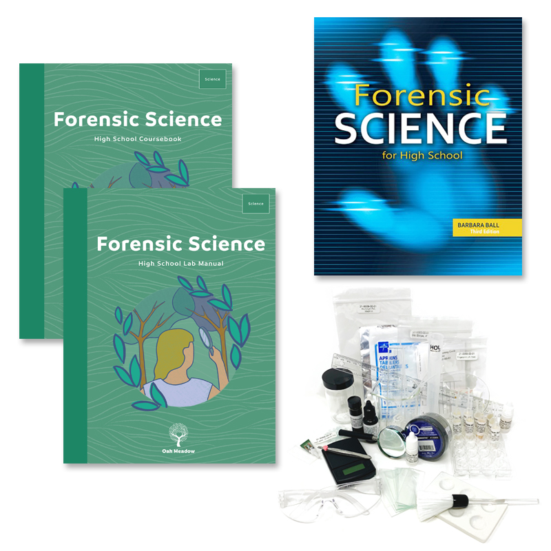 Forensic Science Package Oak Meadow Homeschool Curriculum